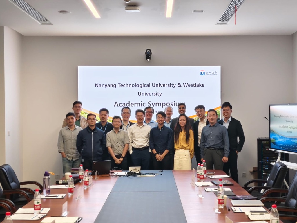Researchers at the NTU–Westlake University Academic Symposium
